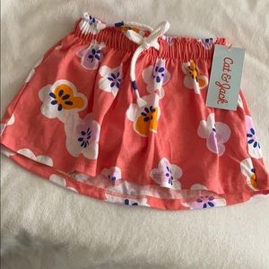 Cat & jack skirt/with undershort infant